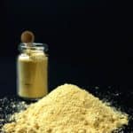 This Vegan Cashew Parmesan only takes 4 ingredients and is easy to make. It’s so tasty you’ll want to put it on EVERYTHING! Use it as a dairy-free alternative on pizza, pasta, salads and more!