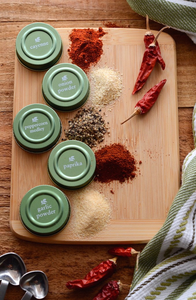 A 5 spice Cajun Seasoning that's ready in under 2 minutes! This spicy seasoning is also salt free! Plus the quantity is completely adjustable, so make as little or as much as you'd like! 