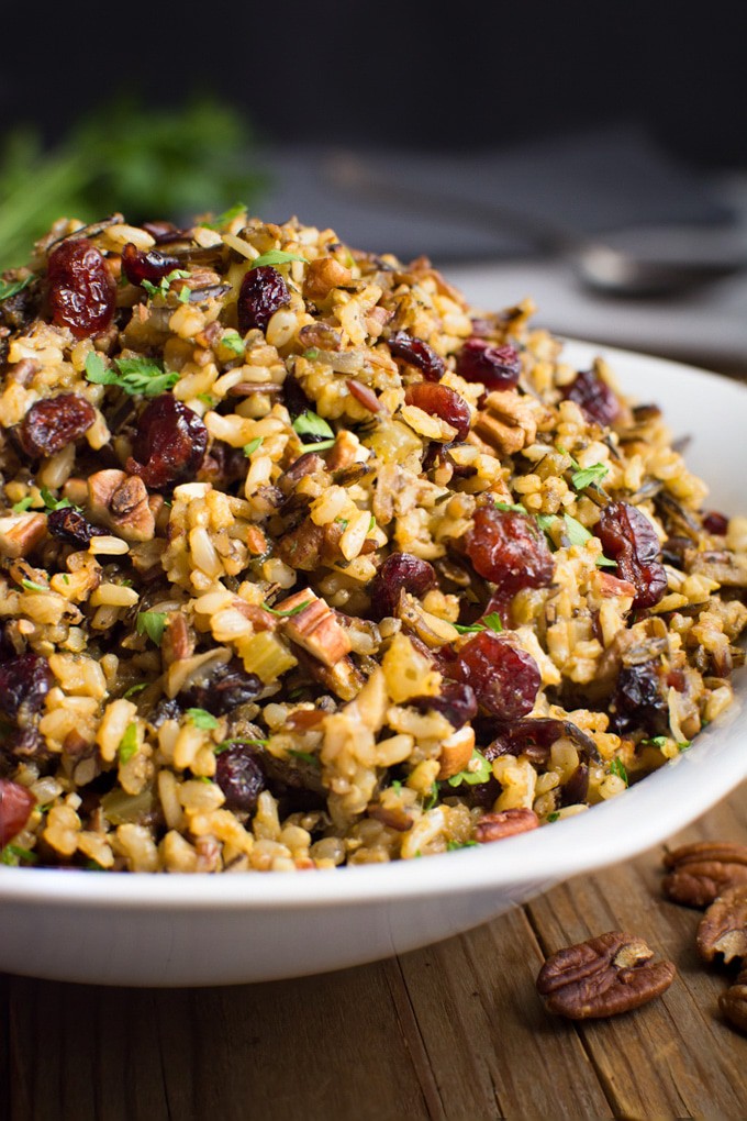 Wild Rice Stuffing - gluten-free (Instant Pot or stovetop) | Where You ...
