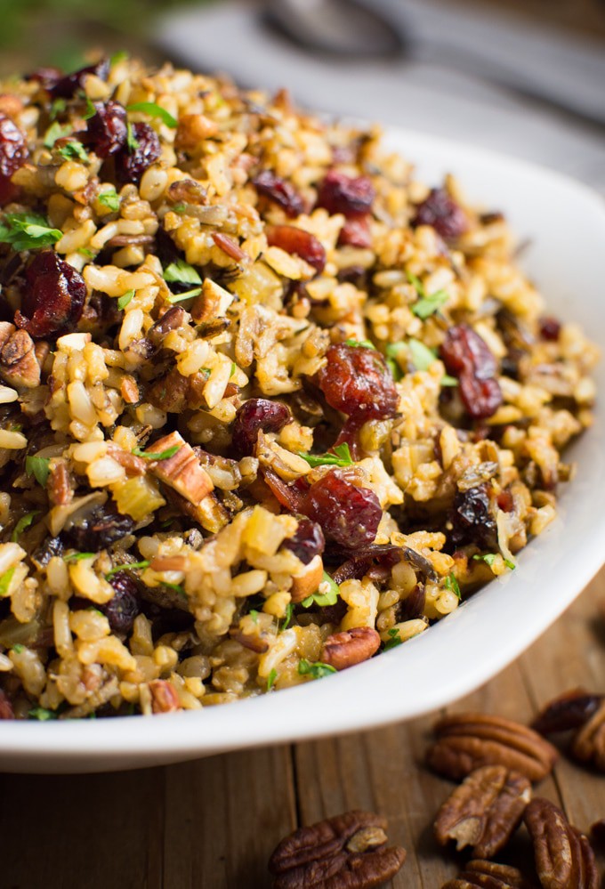 Wild Rice Stuffing - gluten-free (Instant Pot or stovetop) | Where You ...