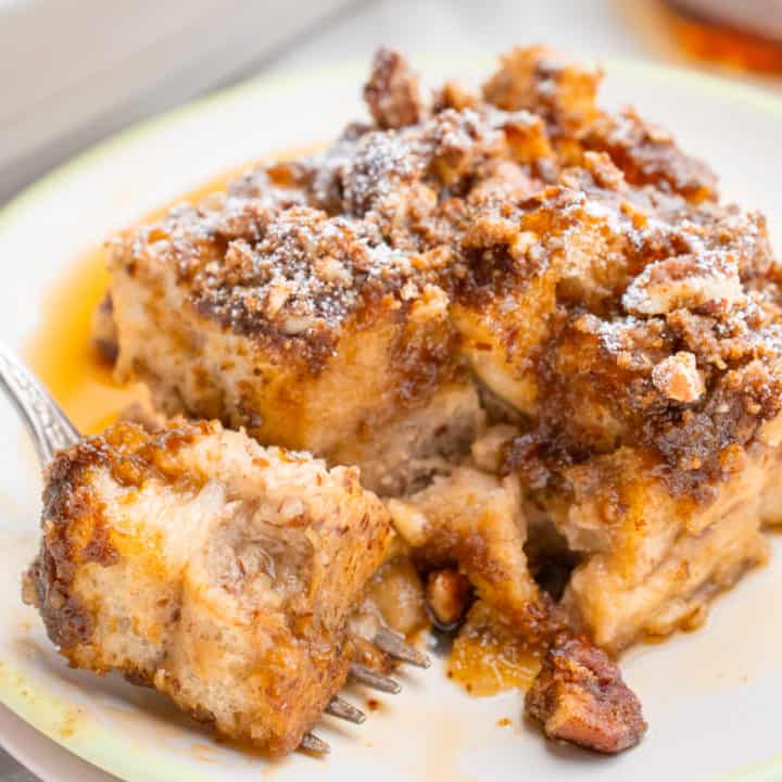 Vegan French Toast Casserole