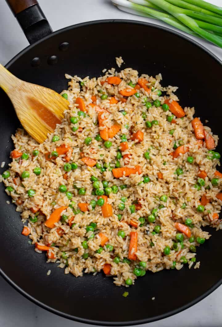 Easy Vegan Fried Rice | Where You Get Your Protein